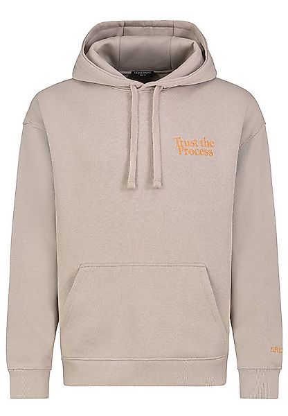 Eight2Nine Hoodie Mit Statement-Stickerei und Kängurutasche (1-tlg) Hoodie günstig online kaufen