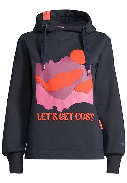 salzhaut Hoodie SABBELTRIENE Damen hinten länger günstig online kaufen
