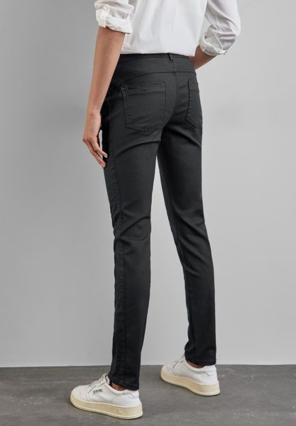 STREET ONE Lederimitathose Middle Waist günstig online kaufen
