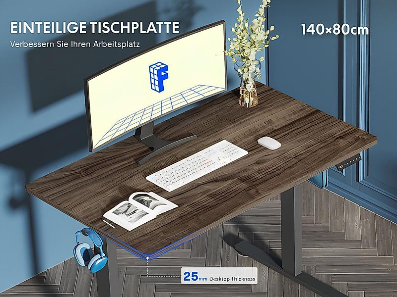FLEXISPOT Schreibtisch Basic-Series Elektrisch höhenverstellbarer Schreibti günstig online kaufen