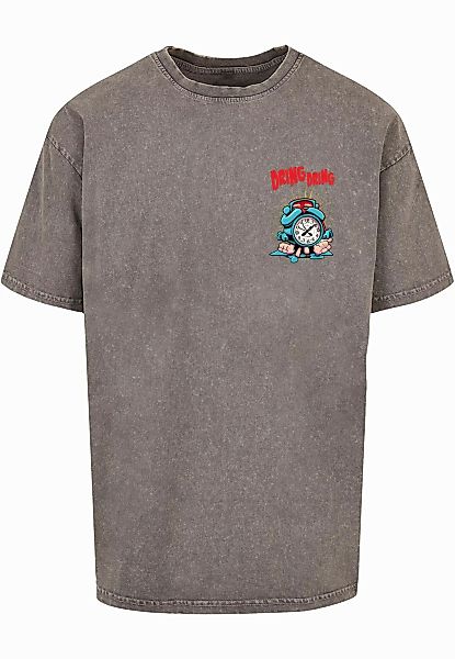 Merchcode T-Shirt "Merchcode Herren ALARM CLOCK Comic Acid Washed Oversized günstig online kaufen