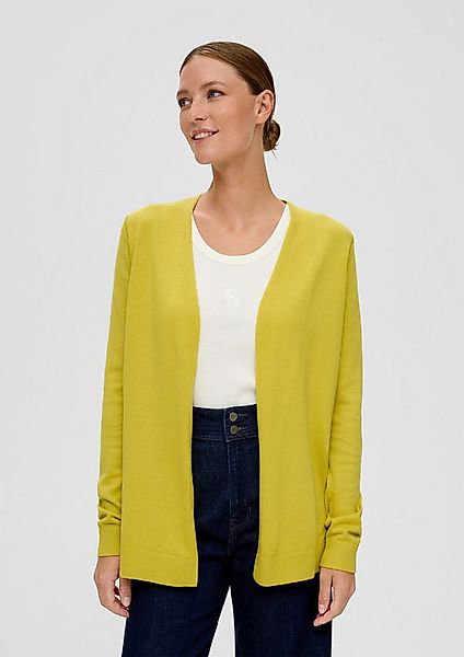 s.Oliver Cardigan Strickjacke Strickjacke aus Viskosemix günstig online kaufen