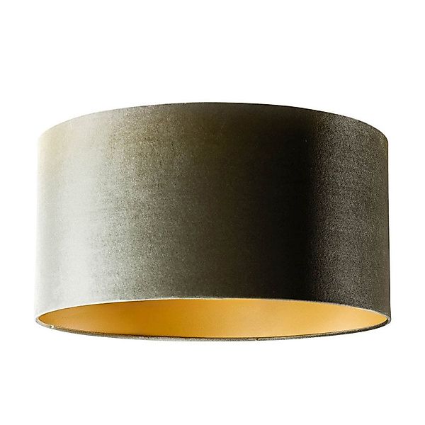 Qazqa Lampenschirm Cilinder velours günstig online kaufen