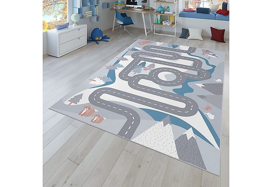 TT Home Teppich, Rechteckig, Höhe: 4 mm, Kinderzimmerteppich Teppich Junge günstig online kaufen