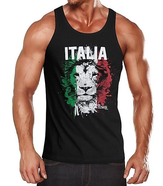 MoonWorks Tanktop Herren Tanktop Fanshirt Italien günstig online kaufen