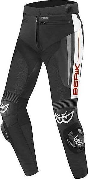 Berik Motorradhose Kendo Motorrad Lederhose (mit Knieprotektoren) Knieprote günstig online kaufen
