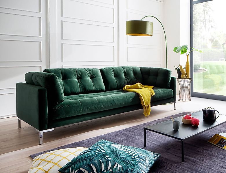 Trends by HG 3-Sitzer "Svea" mit Metallfuß, frei im Raum stellbar günstig online kaufen