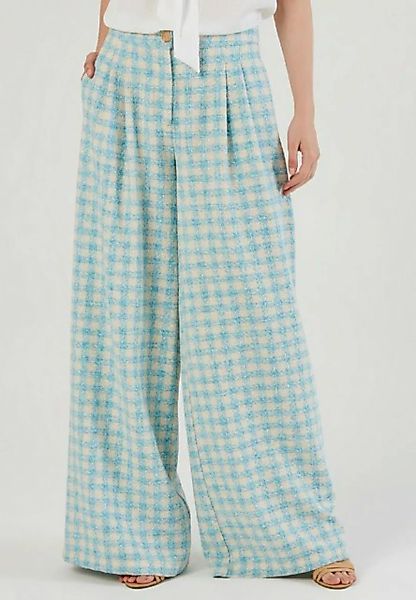 Just Like You  Hosen Plaid Wide Leg Trousers günstig online kaufen