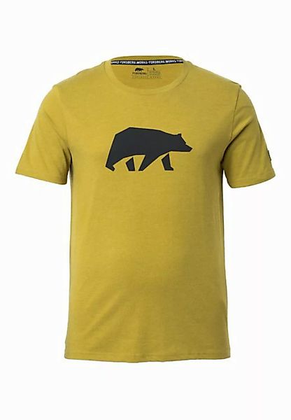 FORSBERG T-Shirt mit schwarzem Brustprint günstig online kaufen