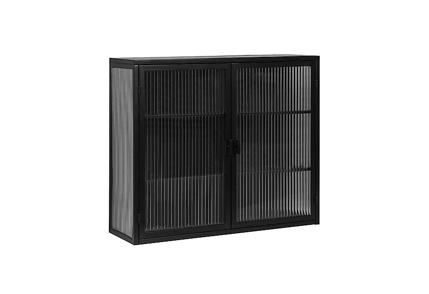 Celya Wandhängeschrank Glas-Wandregal,Hängeschrank küche, 70cm schwarz, Zwe günstig online kaufen