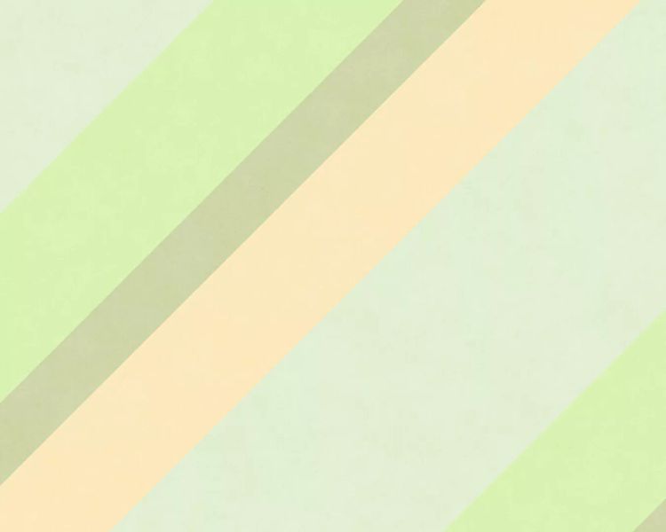 Fototapete "Pastel Lines Green" 4,00x2,50 m / Strukturvlies Klassik günstig online kaufen
