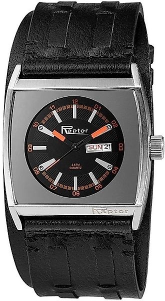 Raptor Quarzuhr RA20078 Raptor Herrenuhr mit Echtlederarmband günstig online kaufen