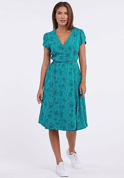 Ragwear Sommerkleid LOWENNA Ausschnitt mit Wickeleffekt günstig online kaufen