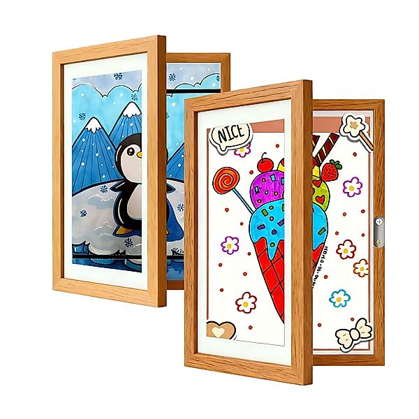 SURFOU Bilderrahmen Bilderrahmen Holz – Klappbarer günstig online kaufen