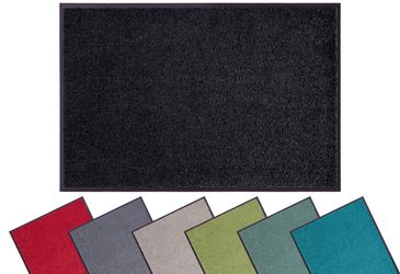my home Fußmatte "Clean & Walk" rechteckig 7 mm Höhe Schmutzfangmatte, Türm günstig online kaufen