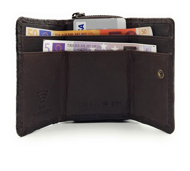 Hill Burry Mini Geldbörse kleines echt günstig online kaufen