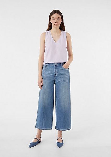 comma casual identity 7/8-Jeans Jeans-Culotte im Loose Fit mit High Rise günstig online kaufen