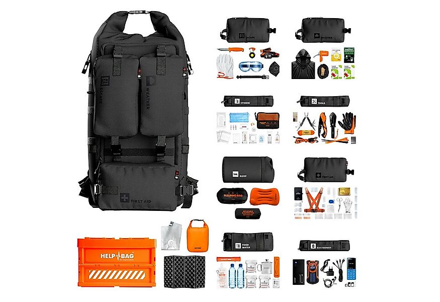 HELP BAG Rucksack Max Pro 5.0 Notfallrucksack Fluchtrucksack Survival-Ausrü günstig online kaufen