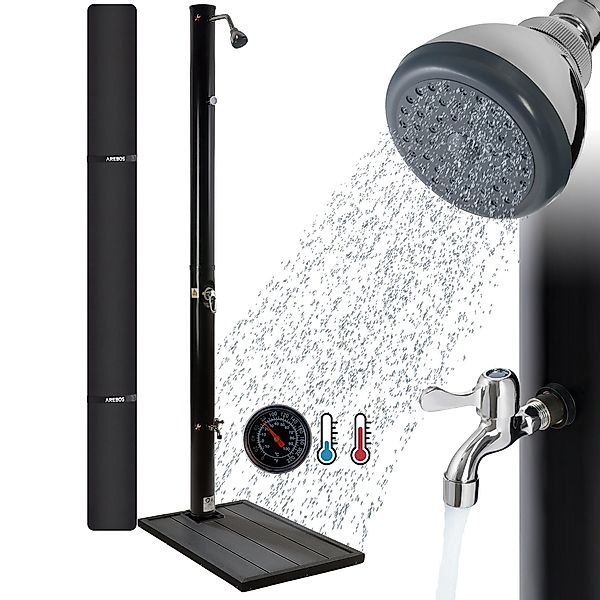 Arebos Solardusche Gartendusche Pooldusche Außendusche 20 günstig online kaufen