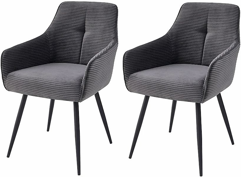 HELA Armlehnstuhl "VERONA" (Set) 2 Stk.Sessel, Federkorb, Rundrohrgestell, günstig online kaufen