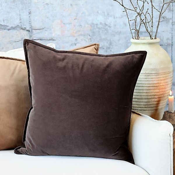 Chic Antique Kissenbezug Aix Kissebezug velour günstig online kaufen