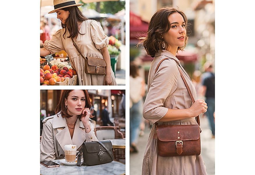 STILORD Handtasche "Belle" Elegante Umhängetasche Damen klein Leder Abendta günstig online kaufen