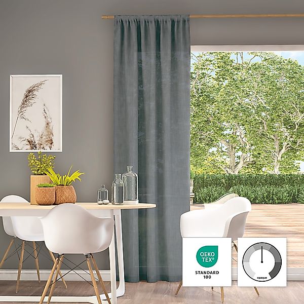Neutex for you Vorhang "Mara-ECO" Stangendurchzug 1 Stk. tlg. günstig online kaufen