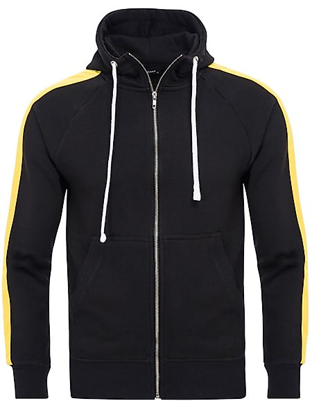 Pittman Kapuzensweatjacke Retro Zipper Hoodie Stripe günstig online kaufen