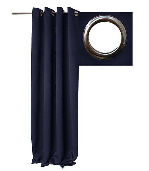 Brilliant Vorhang Verdunkelung Vorhang ÖSEN 140x145 günstig online kaufen