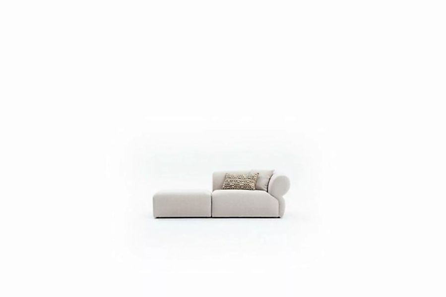 JVmoebel 3-Sitzer Textil Sofa 3 Sitzer Wohnzimmer Luxus Möbel Design Beige, günstig online kaufen