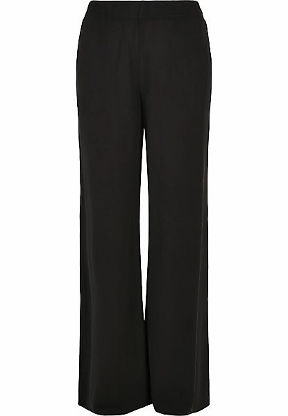 URBAN CLASSICS Stoffhose "Urban Classics Damen Ladies Modal Wide Leg Pants" günstig online kaufen