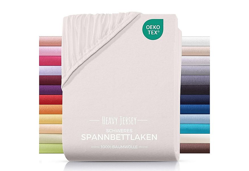 Carpe Sonno Spannbettlaken Heavy Jersey 90x200 100x200 120x200 140x200 160x günstig online kaufen