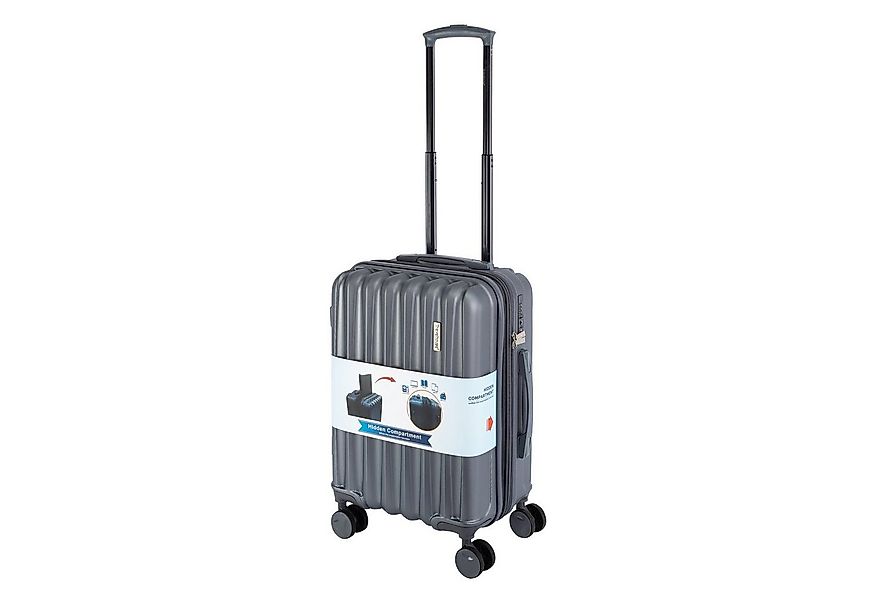 Travelhouse Handgepäck-Trolley Porto, 4 Rollen, Laptopfach in Dehnfalte, Sc günstig online kaufen