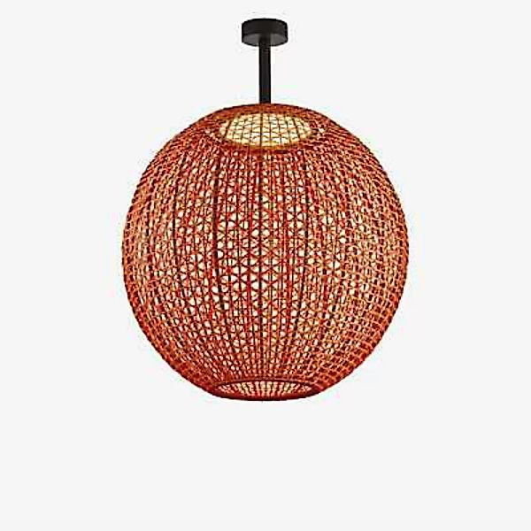 Bover Nans Sphere PF/80 LED-Außendeckenleuchte rot günstig online kaufen