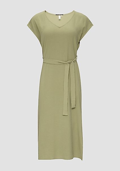 QS Minikleid Midikleid mit V-Ausschnitt im günstig online kaufen