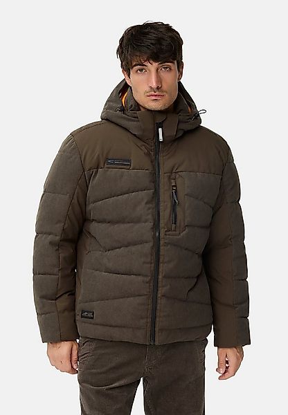 camel active Steppjacke mit abnehmbarer Kapuze Langarm Abnehmbare Kapuze Ma günstig online kaufen