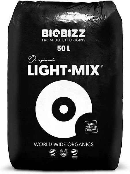 Biobizz Pflanzerde BioBizz Light-Mix 50 L - Blumenerde günstig online kaufen