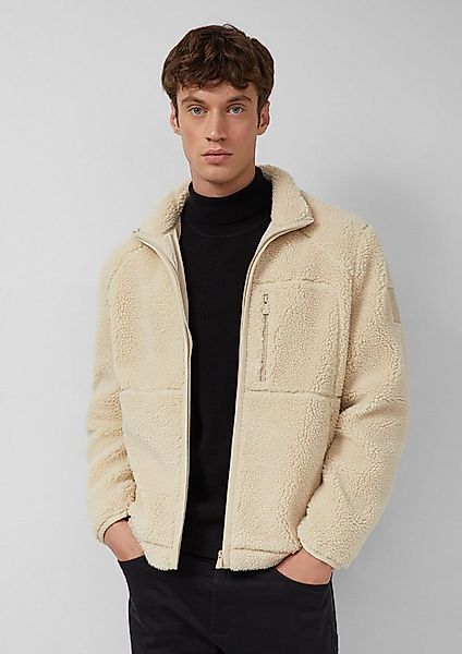 s.Oliver Funktionsjacke Outdoor-Jacke Gefütterte Jacke aus Teddy-Plüsch mit günstig online kaufen