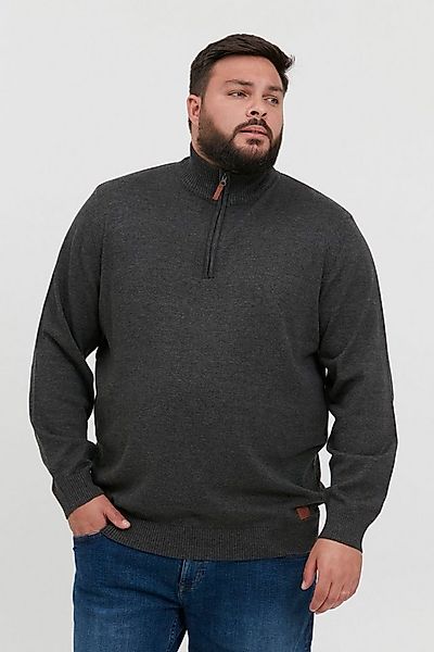 Blend Strickpullover BHRobin Big & Tall Strickpullover mit Leder-Patch in g günstig online kaufen