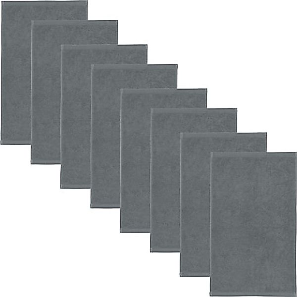 Erwin Müller Gästehandtuch Gästetuch "Heidenheim" 8er-Pack, günstig online kaufen