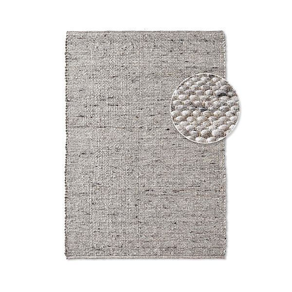 TaraCarpet Wollteppich TaraCarpet Handwebteppich Helsinki, rechteckig, günstig online kaufen