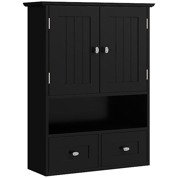 Kleankin Wandmontierter Badezimmerschrank, Hängeschrank, Wandmontiertes Bad günstig online kaufen