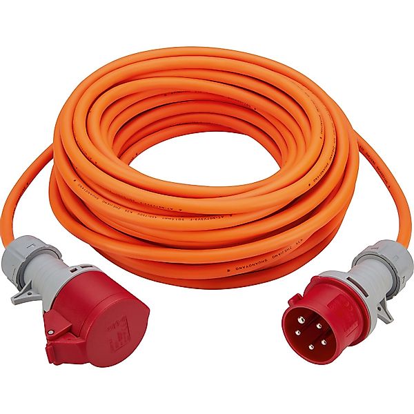 CEE Verlängerungskabel 20 m Orange günstig online kaufen