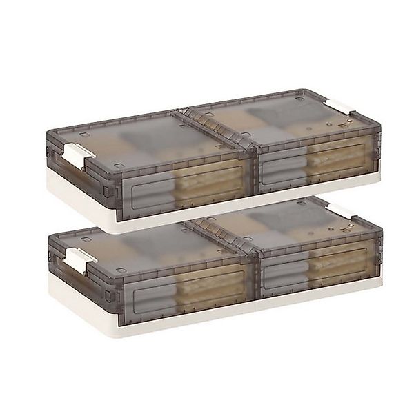 GarveeMore Mehrzweckschrank 2PCS Kunststoff Home Kleidung Aufbewahrungsbox günstig online kaufen