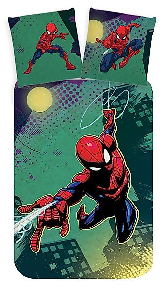 Spiderman Kinderbettwäsche Marvel Spider-Man Kinderbettwäsche Superheld günstig online kaufen