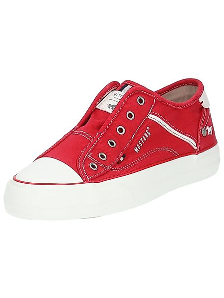 MUSTANG Slipper Lederimitat/Textil Slipper günstig online kaufen