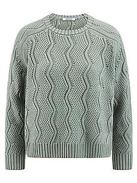 Rundhals-Pullover Peter Hahn grün günstig online kaufen