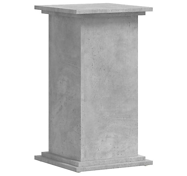 vidaXL Blumenständer Pflanzenständer Betongrau 33x33x60 cm Holzwerkstoff (1 günstig online kaufen