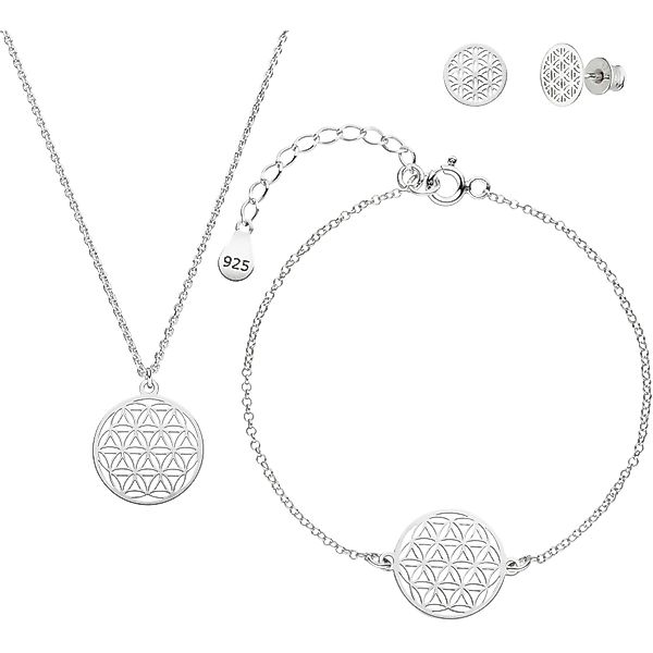 SCHOSCHON Schmuckset Blume des Lebens Schmuckset günstig online kaufen