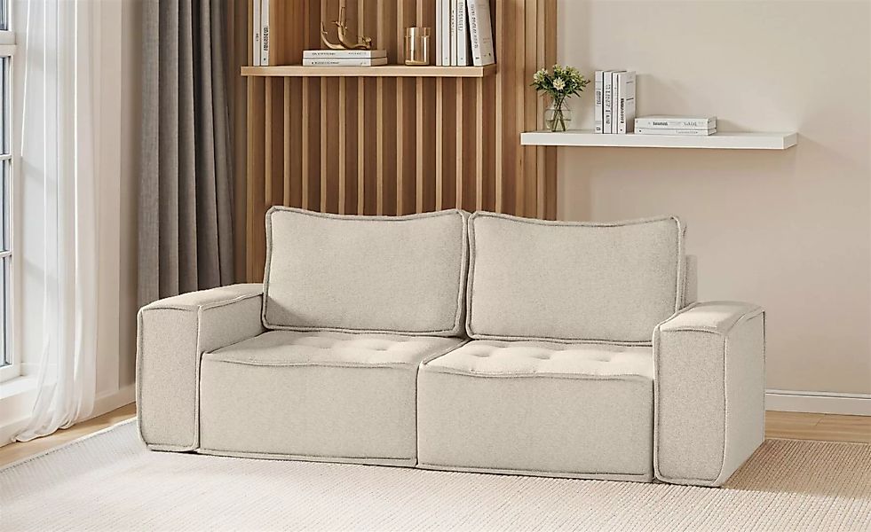 Fun Möbel Sofa Modulsofa 2-teilig SANDE 2-Sitzer in Stoff, Alle Module zu S günstig online kaufen